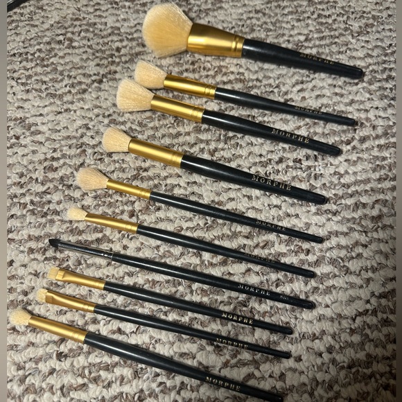 Set of 10 makeup brushes - Picture 6 of 6